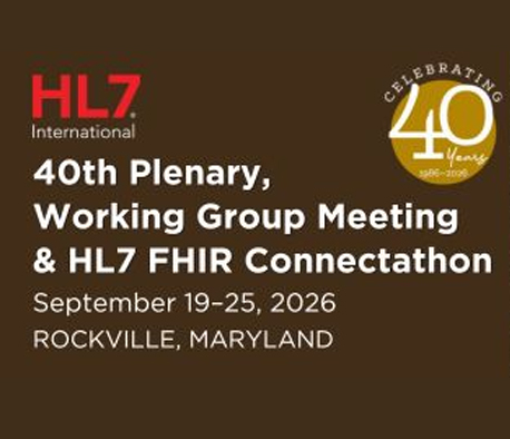 HL7 40th Annual Plenary, Working Group Meeting and FHIR Connectathon