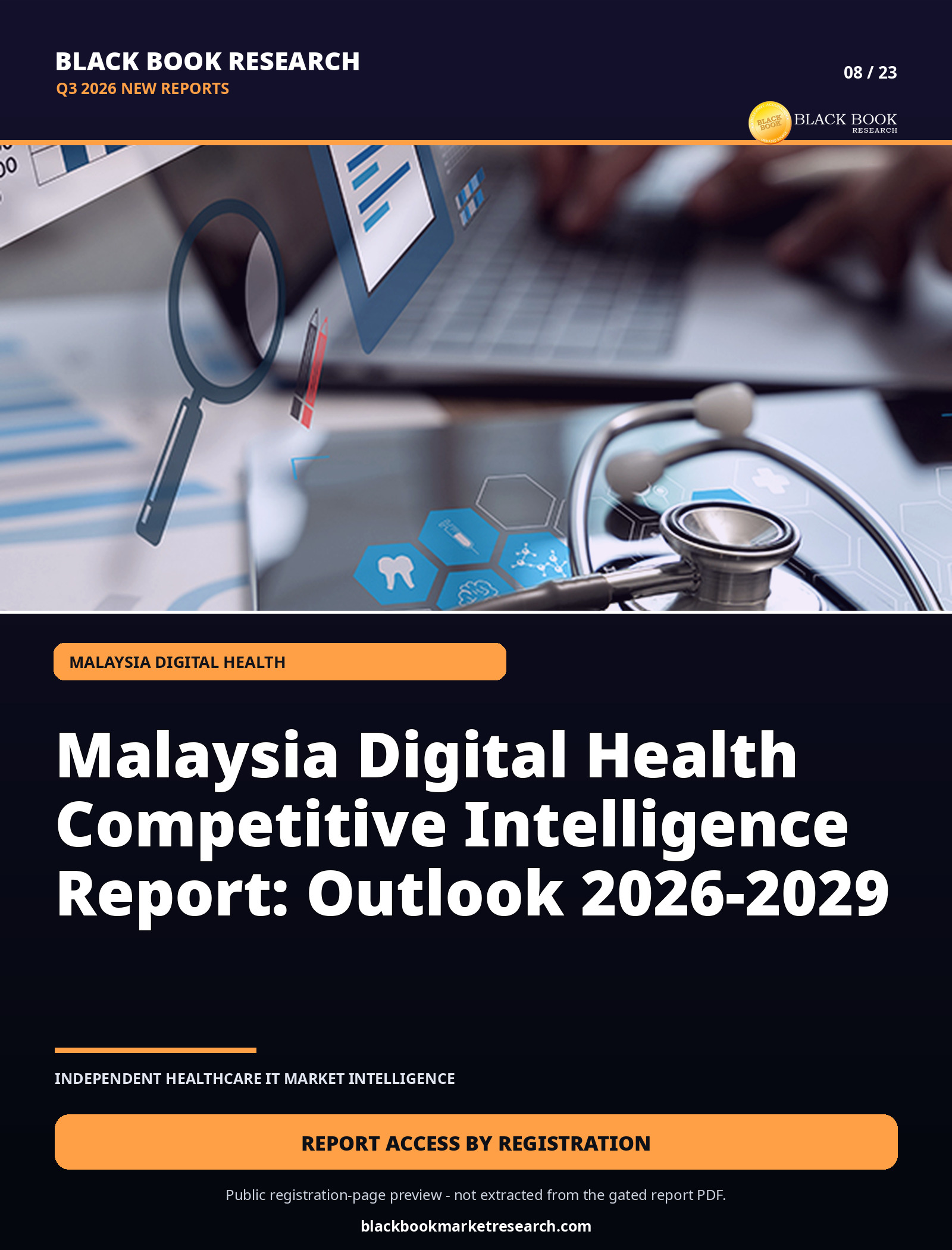 Cover: Malaysia Digital Health Competitive Intelligence Report Outlook 2026–2029