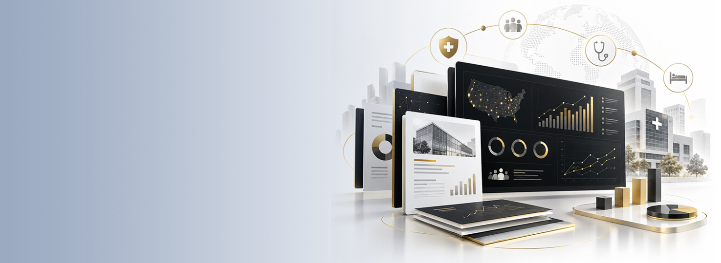 Healthcare intelligence analytics dashboard