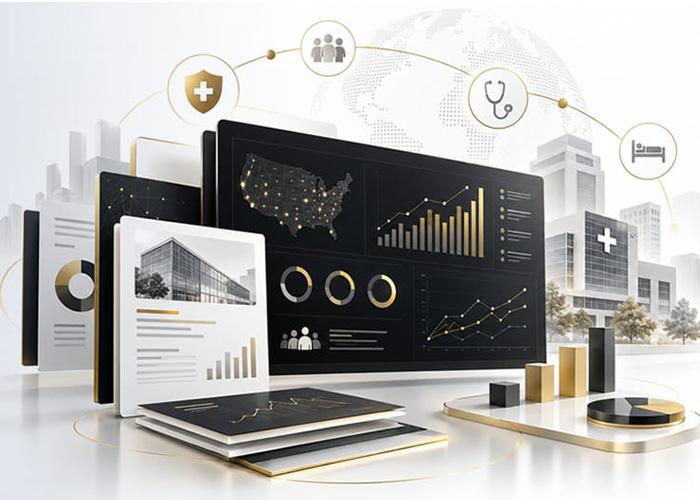 Healthcare intelligence analytics dashboard