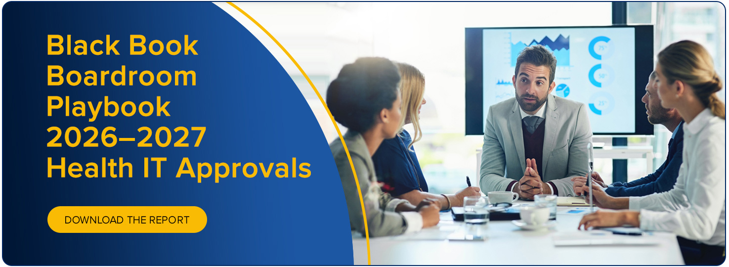 Black Book Boardroom Playbook 2026-2027 Health IT Approvals
